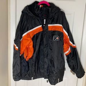 CCM Philadelphia Flyers coat size XL